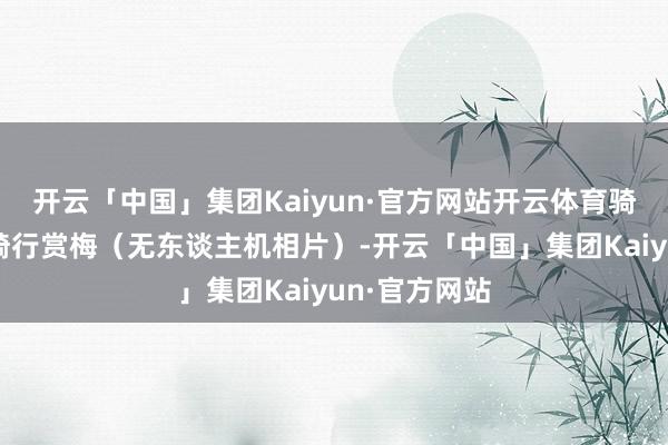 开云「中国」集团Kaiyun·官方网站开云体育骑行酷好者们骑行赏梅（无东谈主机相片）-开云「中国」集团Kaiyun·官方网站