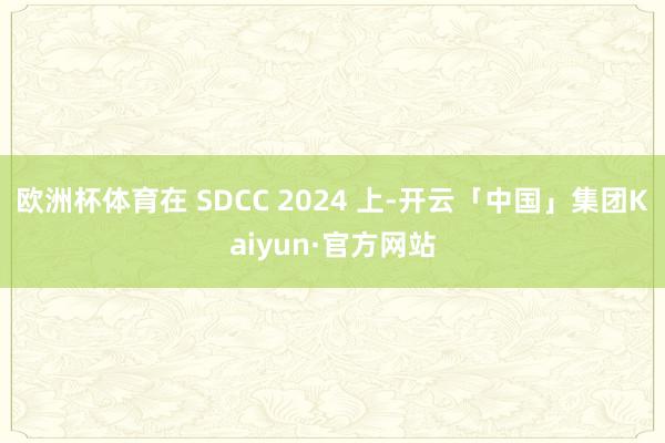 欧洲杯体育在 SDCC 2024 上-开云「中国」集团Kaiyun·官方网站